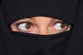 Example picture Islam. Muslim veiled woman