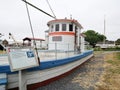 Example of Pilothouse Boat at Maritime Museum Royalty Free Stock Photo