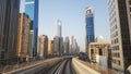 View from Dubai metro