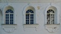 Example of window design in ancient Slavic Church architecture.