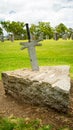 Excalibur Sword Pierced In Rock