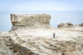 Excavated fortifications from the Second World War in Feodosia, Crimea