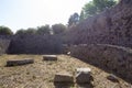 The excavated ruins from Casa di Appolo