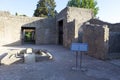 The excavated ruins from Casa di Marco Lucrezio sulla via Stabiana