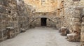 Excavated Ruins of the Pool of Bethesda and Church Royalty Free Stock Photo