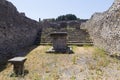 The excavated ruins from Temple de Asclepius