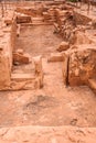 Excavations of Malia palace Royalty Free Stock Photo