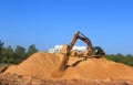 Excavator Royalty Free Stock Photo