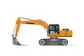 Excavator Backhoe for digging or in different areas.