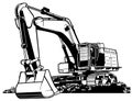 Excavator Royalty Free Stock Photo