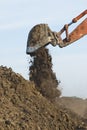 Excavator bucket Royalty Free Stock Photo