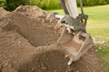 Excavator Bucket with Claw Royalty Free Stock Photo