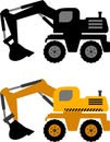 Excavator,construction Machine Icon