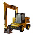 Excavator Construction Vehicle