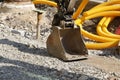 Excavator detail Royalty Free Stock Photo