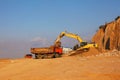 Excavator grab Royalty Free Stock Photo