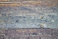 Excavator loading iron ore into goods wagon on the iron ore opencast mine Royalty Free Stock Photo