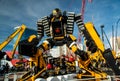 Excavator Robot Royalty Free Stock Photo