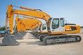 photo of brand new excavators series