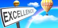 Excellence leads to success