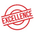 Excellence rubber stamp