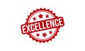 Excellence Stamp Seal Vector Illustration