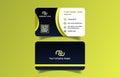 Excellent Creative corporate business card design templates design vector files Royalty Free Stock Photo