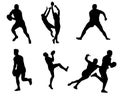 Australia Aussie Rules Football Silhouette Pack