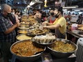 Excellent local food for sale in talat Thanin, Chiang Mai Royalty Free Stock Photo