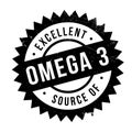 Excellent source of omega 3 stamp