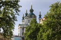 Excellent St. Andrew Church in Kiev Royalty Free Stock Photo