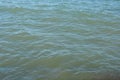 Unusual colors of the black sea with shallow waves Royalty Free Stock Photo