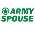 Army Spouse Vector Graphic