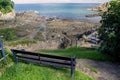 Excellent View of the Bay of Combe Martin. Royalty Free Stock Photo