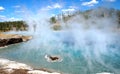 Excelsior Geyser Steam Royalty Free Stock Photo