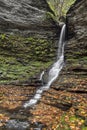 Excelsior Glen Lower Falls Autumn Royalty Free Stock Photo