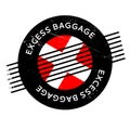 Excess Baggage rubber stamp