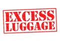 EXCESS LUGGAGE Royalty Free Stock Photo