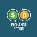 Exchange bitcoin for money