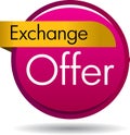 Exchange offer button
