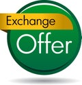 Exchange offer button