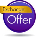 Exchange offer button