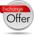 Exchange offer button