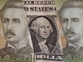 exchange rate of american dollar and chilean money