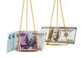 Exchange rubles on dollars