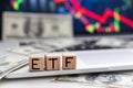 exchange-traded fund (ETF) is a type of pooled investment security that operates much like a mutual fund.The Royalty Free Stock Photo