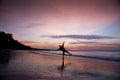 Excited beach Royalty Free Stock Photo