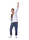 Excited Student Man Royalty Free Stock Photo