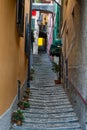 Varenna Cobblestone Pathway, Lake Como