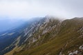 Exciting landscape in the Romanian Carpatians mountains Royalty Free Stock Photo
